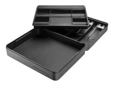 BARSKA Standard Cash Box, Black (CB13052)