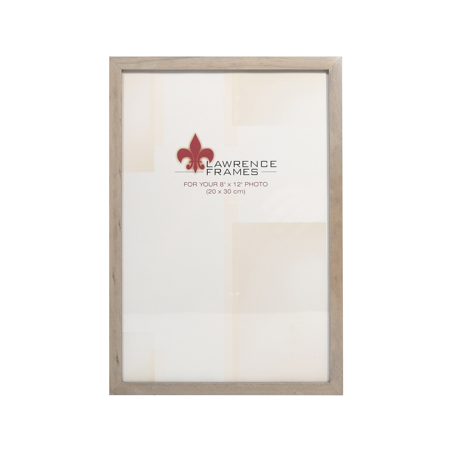 Lawrence Frames Gallery Wood Picture Frame, Light Gray (756182)