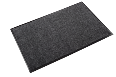 Crown Eco-Step Wiper Floor Mat, 36 x 60, Charcoal (CWNET0035CH)