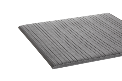 Crown Tuff-Spun Foot-Lover Anti-Fatigue Floor Mat, 27 x 36, Gray (CWNFJS736GY)