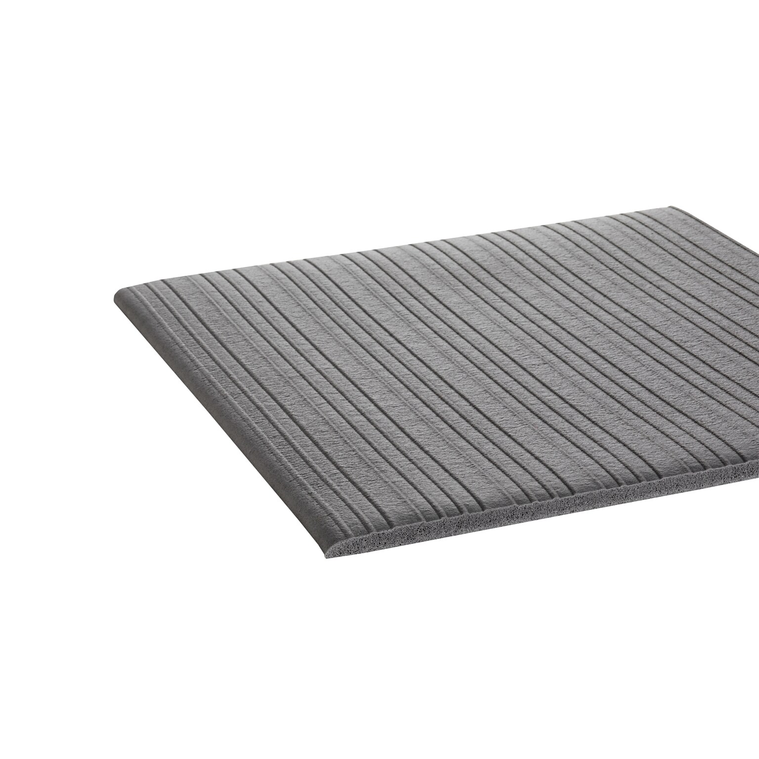 Crown Tuff-Spun Foot-Lover Anti-Fatigue Floor Mat, 27 x 36, Gray (CWNFJS736GY)