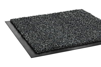 Crown Cross-Over Wiper/Scraper Floor Mat, 36 x 60, Gray (CWNCS0035GY)