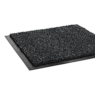 Crown Cross-Over Wiper/Scraper Floor Mat, 36 x 60, Gray (CWNCS0035GY)