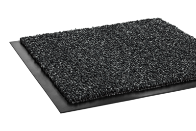 Crown Cross-Over Wiper/Scraper Floor Mat, 48 x 72, Gray (CWNCS0046GY)