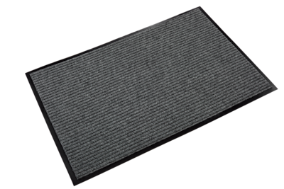 Crown Needle-Rib Wiper/Scraper Floor Mat 36 x 60 Gray (CWNNR0035GY)