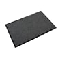Crown Needle-Rib Wiper/Scraper Floor Mat 36" x 60" Gray (CWNNR0035GY)