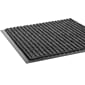 Crown Needle-Rib Wiper/Scraper Floor Mat 36" x 60" Gray (CWNNR0035GY)