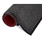 Crown Dust-Star Microfiber Wiper Floor Mat, 36" x 120", Charcoal (CWNDS0310CH)