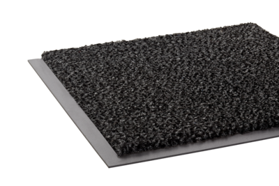 Crown Dust-Star Microfiber Wiper Floor Mat, 36 x 60, Charcoal (CWNDS0035CH)