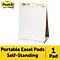 Post-it® Super Sticky Tabletop Easel Pad, 20 x 23, Unruled, White, 20 Sheets/Pad (563R)