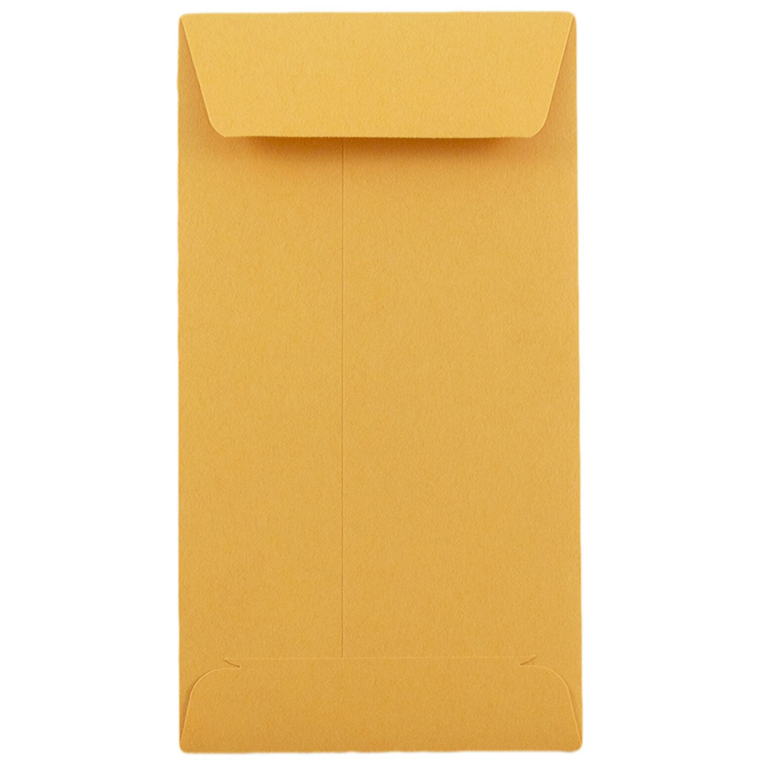 JAM Paper #7 Kraft Coin Envelope, 3 1/2 x 6 1/2, Brown Kraft, 50/Pack (95125I)