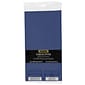 JAM Paper® Plastic Table Cover, 54 x 108 Inches, Blue Tablecloth, Sold Individually (291423353)