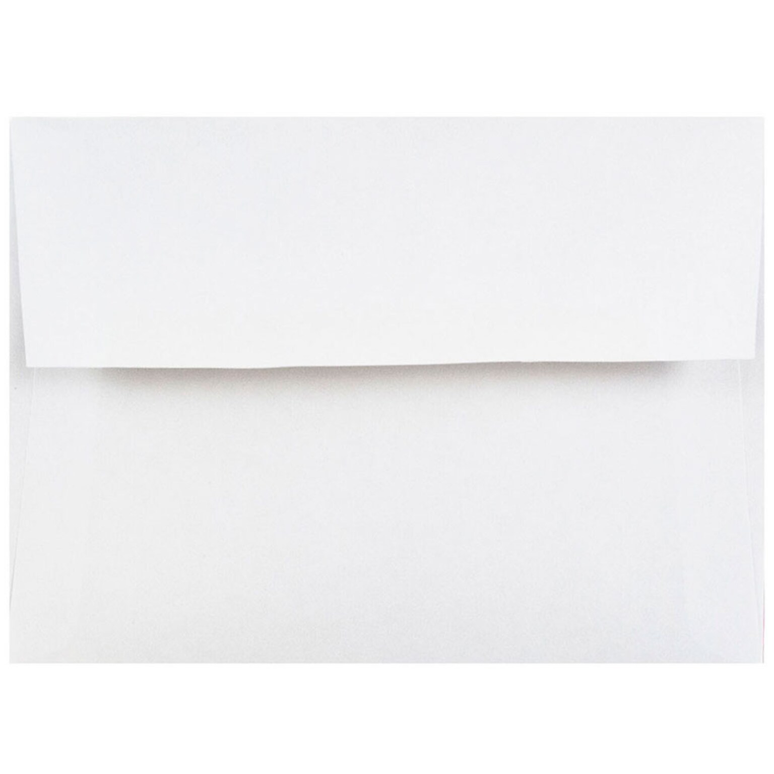 JAM Paper Gummed A2 Invitation Envelopes, 5 3/4 x 4 3/8, White, 100/Pack (MOOP6250LDIC)