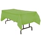 JAM Paper® Plastic Table Cover, 54 x 108 Inches, Lime Green Tablecloth, Sold Individually (291423357)