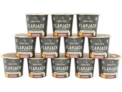 Kodiak Cakes Buttermilk & Maple Flapjack Power Cup, 2.15 oz., 12/Carton (01196)