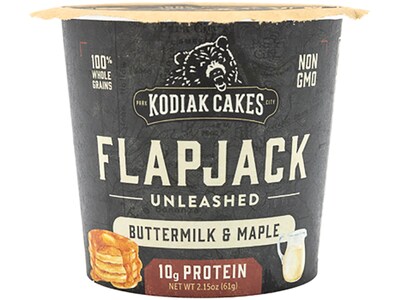Kodiak Cakes Buttermilk & Maple Flapjack Power Cup, 2.15 oz., 12/Carton (01196)