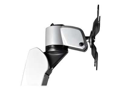 StarTech Wall Mounted Computer Workstation - Articulating Monitor Arm Adjustable, Up to 30", Silver (WALLSTSI1)