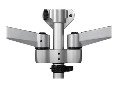 StarTech Wall Mounted Computer Workstation - Articulating Monitor Arm Adjustable, Up to 30", Silver (WALLSTSI1)
