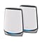 NETGEAR Orbi Ultra-Performance AX Tri Band Mesh WiFi 6 System, White (RBK852-100NAS)