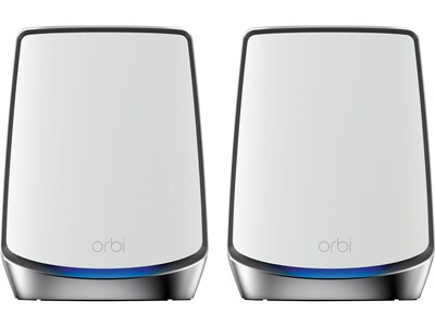 Best Buy: NETGEAR Orbi 850 Series AX6000 Tri-Band Mesh Wi-Fi 6 System  (2-pack) White RBK852-100NAS