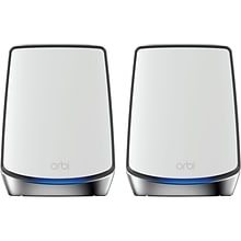 NETGEAR Orbi Ultra-Performance AX Tri Band Mesh WiFi 6 System, White (RBK852-100NAS)