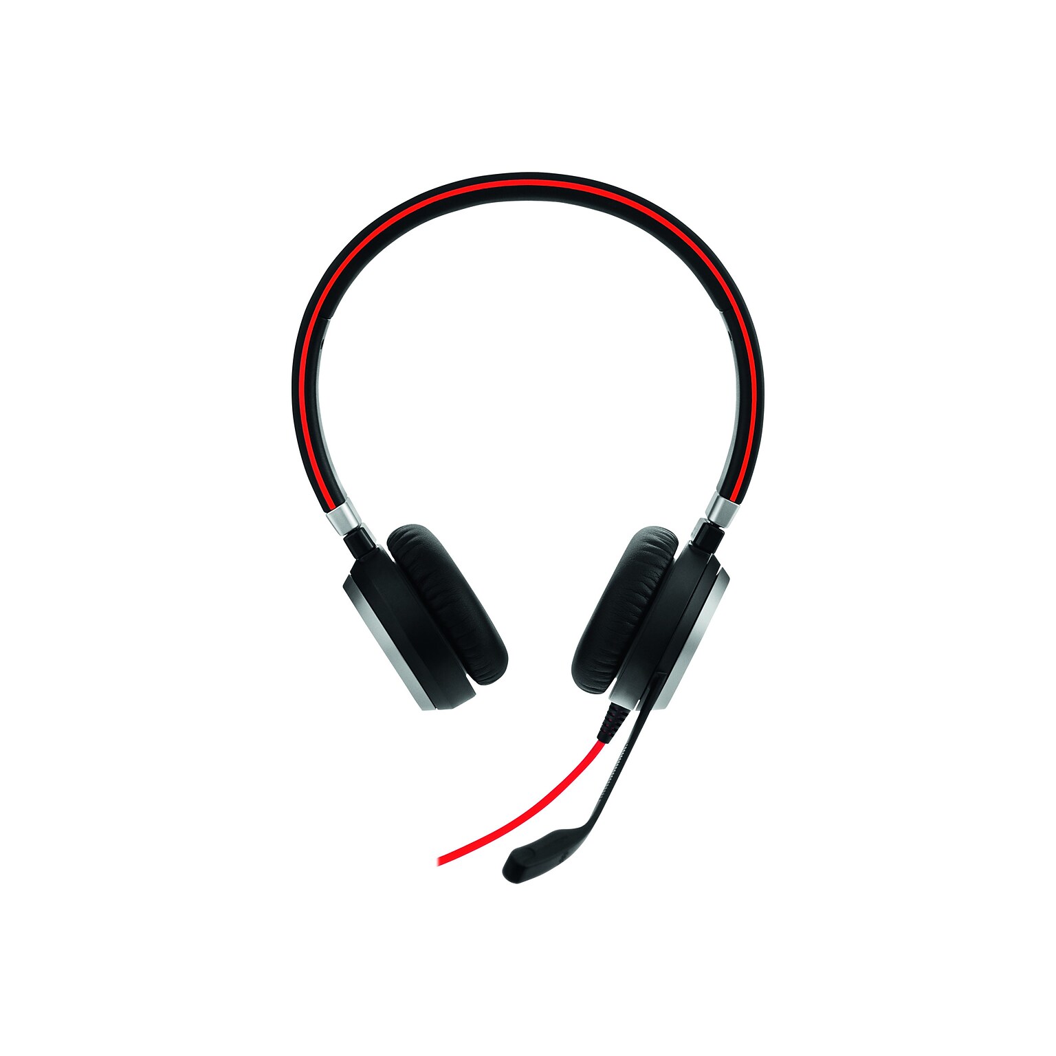 Jabra Evolve 40 Noise Canceling Stereo Headset, USB-C, UC Certified, Black (6399-829-289)
