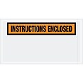 Tape Logic® Instructions Enclosed Envelopes, 5 1/2 x 10, Orange, 1000/Case (PL450)