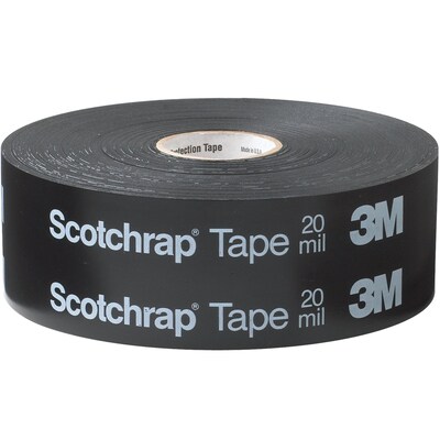 3M 51 ScotchwrapCorrosion Protection Tape, 20 Mil, 4 x 100, Black, 4/Case (T96951)