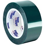 Tape Logic® PET Tape, 2 x 72 yds., Green, 2/Case (T9674002PK)