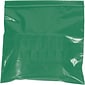 5" x 8" Reclosable Poly Bags, 2 Mil, Green, 1000/Carton (PB3585G)
