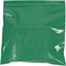 5 x 8 Reclosable Poly Bags, 2 Mil, Green, 1000/Carton (PB3585G)