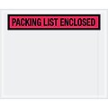Tape Logic® Packing List Enclosed Envelopes, 10 x 12, Red, 500/Case (PL435)
