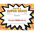 Roylco Super Hero Certificate, 24/Pack (R-71000)
