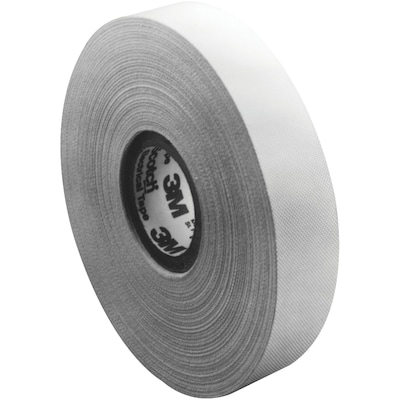 3M 27 Glass Cloth Electrical Tape, 1/2 x 22 yds., White, 2/Case (T9630272PK)