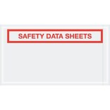Tape Logic® SDS Envelopes, Safety Data Sheets, 5 1/2 x 10, Clear, 1000/Case (PL494)