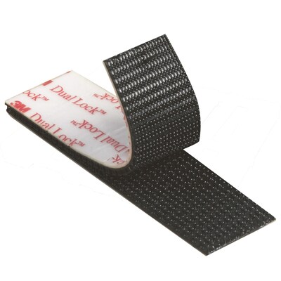 3M SJ3541 Dual LockFasteners, 1 x 150, Black, 1/Case (DK3M129)