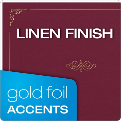 Oxford Certificate Holders, 8.88" x 11.25", Burgundy, 5/Pack (29900585BGD)