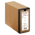 Globe-Weis Columbia Heavy Duty 3 2-Ring Binding Case, D-Ring, Brown (B50H)