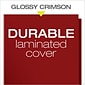 Oxford® Laminated 2-Pocket Portfolios, Crimson