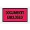 Tape Logic® Documents Enclosed Envelopes, 5 1/2 x 10, Red, 1000/Case (PL436)