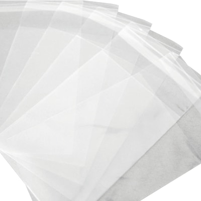 6 x 6 Reclosable Poly Bags, 1.5 Mil, Clear, 1000/Carton (PBR117)