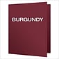 Oxford Twin Portfolio Folders, Burgundy, 25/Box (OXF 57557)