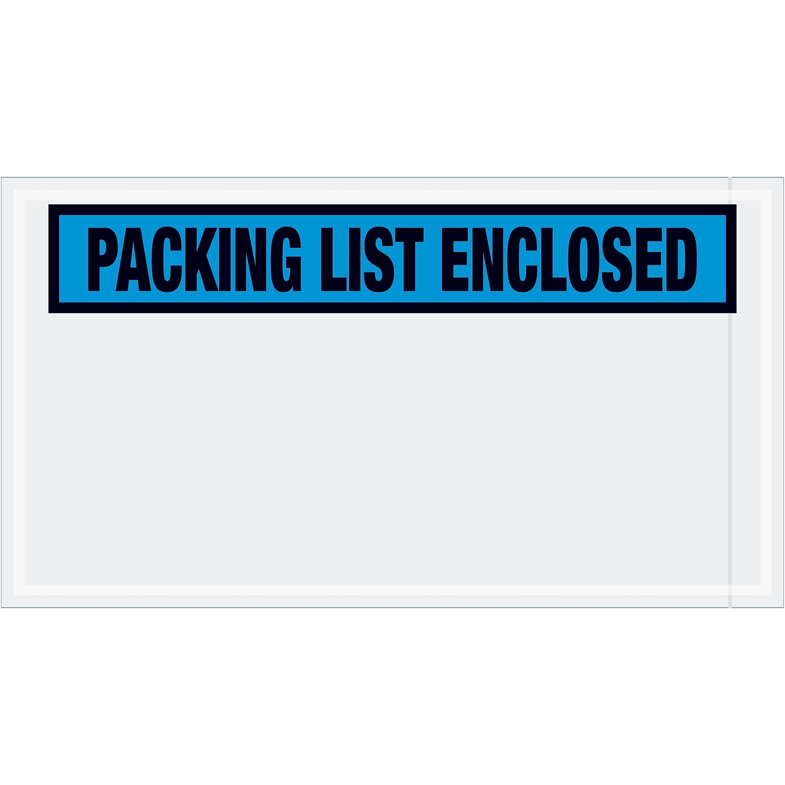 Tape Logic® Packing List Enclosed Envelopes, 5 1/2 x 10, Blue, 1000/Case (PL431)