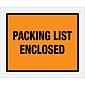 Tape Logic® "Packing List Enclosed" Envelopes, 10" x 12", Orange, 500/Case (PL429)