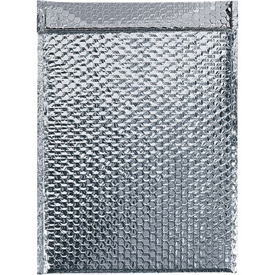 12.75 x 10.5 Cool Shield Bubble Mailer, 3/16, Silver, 50/Case (INM1210)