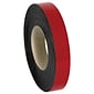 Partners Brand Warehouse Labels, Magnetic Rolls, 1" x 100', Red, 1/Case (LH155)