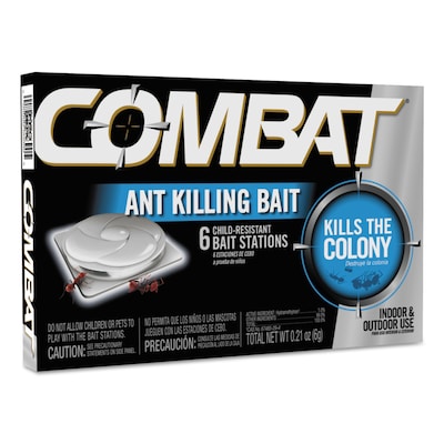 Combat Source Kill 4 Bait for Ants, Unscented, 0.21 oz., 6/Box (DIA45901)