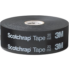 3M 51 ScotchwrapCorrosion Protection Tape, 20 Mil, 2 x 100, Black, 1/Case (T9675111PK)