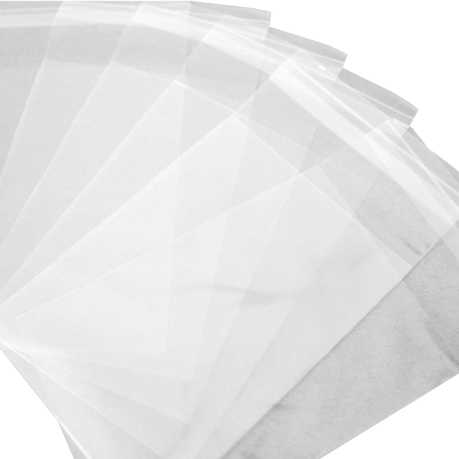 5 x 7 Reclosable Poly Bags, 1.5 Mil, Clear, 1000/Carton (PBR112)