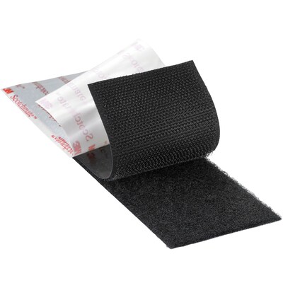 3M SJ3527N ScotchmateFastener, Loop, 1 x 150, Black, 1/Case (DK3M148)